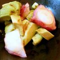 春音♪'s cooksnap of when they made 簡単！美味しい♪あぶり蛸アボわさび和え.