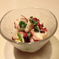 はやと0602's cooksnap of when they made 簡単おつまみ★タコわさび.
