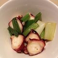 はやと0602's cooksnap of when they made タコと葱のオリーブオイル炒め.