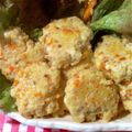 bombom☆まあ's cooksnap of when they made ふわっふわ♪ジューシーな豆腐団子の煮物.