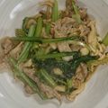 ｽｶｲﾌｨｯｼｭ☆'s cooksnap of when they made 豚肉と小松菜の甘辛炒め.
