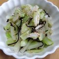 みなあゆママ's cooksnap of when they made レンジ1分＊ブロッコリー茎の塩昆布ナムル.