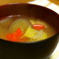 haruku221's cooksnap of when they made 我家のとん汁.