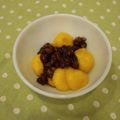 ラピュタン's cooksnap of when they made かぼちゃ白玉.