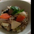 おいしくつくり隊's cooksnap of when they made 根菜いっぱいウェイパーの炊き込みご飯.
