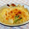 はるandあきママ。's cooksnap of when they made 簡単！家にあるものだけで本格グラタン♪.
