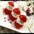 emimi's cooksnap of when they made クリスマスサンタ☆カプレーゼピンチョス.
