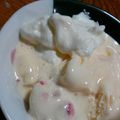 kmknjaja's cooksnap of when they made 水切りヨーグルトとアイスのデザート.
