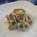 スタイリッシュママ's cooksnap of when they made 簡単＊かにかまとちくわの彩りマヨサラダ.