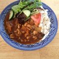 einstein☆'s cooksnap of when they made ひき肉deハヤシライス♪.