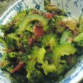 ユーロン's cooksnap of when they made 【シャキシャキゴーヤ×梅かつお節】.