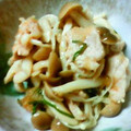 noriemon's cooksnap of when they made たっぷりきのこと豚肉のポン酢おろし和え.