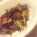 puti＊lady's cooksnap of when they made ひじきの煮つけ.