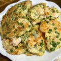 あかももりん's cooksnap of when they made 〈くらし薬膳〉長芋とエビのふわふわ焼き.