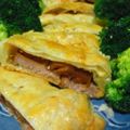 ぽんさん♪'s cooksnap of when they made 簡単☆煮豚とカラメル林檎のパイ包み.