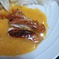 mayone03's cooksnap of when they made 鶏肉ソテー みかんソース.