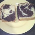 せぃandおうママ's cooksnap of when they made ココアマーブルのパウンドケーキ.