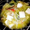 sofunny's cooksnap of when they made 白菜とエノキのとろとろ豆腐.