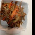 ecocafe22's cooksnap of when they made 簡単美味☆きんぴらごぼう.
