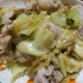 ﾘｴﾀﾝ's cooksnap of when they made 簡単！減塩！豚肉とキャベツの味噌炒め.