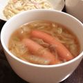 ＊とりこ＊'s cooksnap of when they made 冬野菜とウインナーのあったかスープ♡.