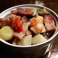 もぐもぐさやさん's cooksnap of when they made 海老とマッシュルームのアヒージョ.