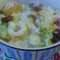 キャラメリーナ's cooksnap of when they made 寒い朝に☆簡単ヘルシーな梅ちくわ粥♪♪.