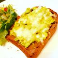 bumpam's cooksnap of when they made たっぷり♡アボカドチーズトースト.