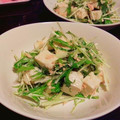 ＊とりこ＊'s cooksnap of when they made ５分♪水菜とはんぺんのマヨあえ★.
