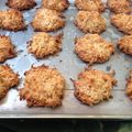 ララ945's cooksnap of when they made ココナッツマカルーン.