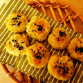 cafe0305's cooksnap of when they made 自然な甘さ！　さつま芋の焼きごまもち.
