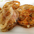 reinbo's cooksnap of when they made 蓮根のはさみ焼き♪.