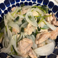 ポムポムポヨコ's cooksnap of when they made ＊鶏モモ肉と小松菜の塩炒め＊.
