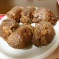 よちりん's cooksnap of when they made ご飯まで味染込む♪肉巻きおにぎり.