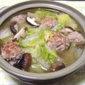 komomoもも's cooksnap of when they made ジューシー♪白菜と肉団子のお鍋.