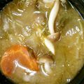 meatdumpli's cooksnap of when they made めかぶとキノコのお味噌汁.