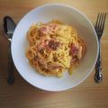 しろくまち's cooksnap of when they made ※生クリーム不要※ カルボナーラ.