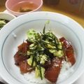 まり餅's cooksnap of when they made アボカドの漬けマグロ丼.