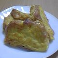 ソルシエ's cooksnap of when they made 冷凍食パンでも☆フレンチトースト.