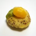 あんころべぇ's cooksnap of when they made 赤しそ風味の茶巾絞り.