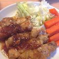 ayaka719's cooksnap of when they made ジュ〜シ〜‼チキンステーキ♪.