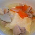 もちゅこ's cooksnap of when they made お正月☆鶏だしの黄金お雑煮.