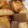 はこだ's cooksnap of when they made 大根とこんにゃくの照り焼き.