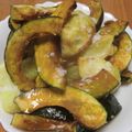 ズボラン大佐's cooksnap of when they made ☆かぼちゃオーブン焼き.