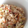 もみみみ's cooksnap of when they made 野菜たっぷり５色のチャーハン♪.