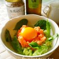 tearstar's cooksnap of when they made イタリア風サーモンのユッケ アボカド添え.