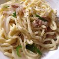 XXR's cooksnap of when they made シンプルピーマンと玉ねぎのパスタ.