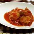 でかみなﾏﾏ's cooksnap of when they made ロール白菜〜トマト煮込み〜.