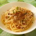 まゆみ母ちゃん's cooksnap of when they made ♡簡単和風おかかスパゲティ♡.