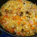 facai's cooksnap of when they made 簡単お鍋で和風ピラフ♫.